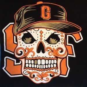 San Fransisco Giants pullover hoodie.